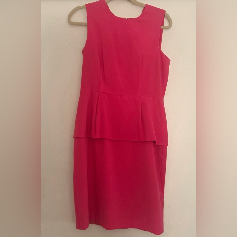 Calvin Klein peplum dress